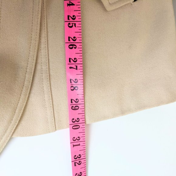 M60 Miss Sixty Elegant Classic Wool Coat with Cape Medium - Picture 11 of 14